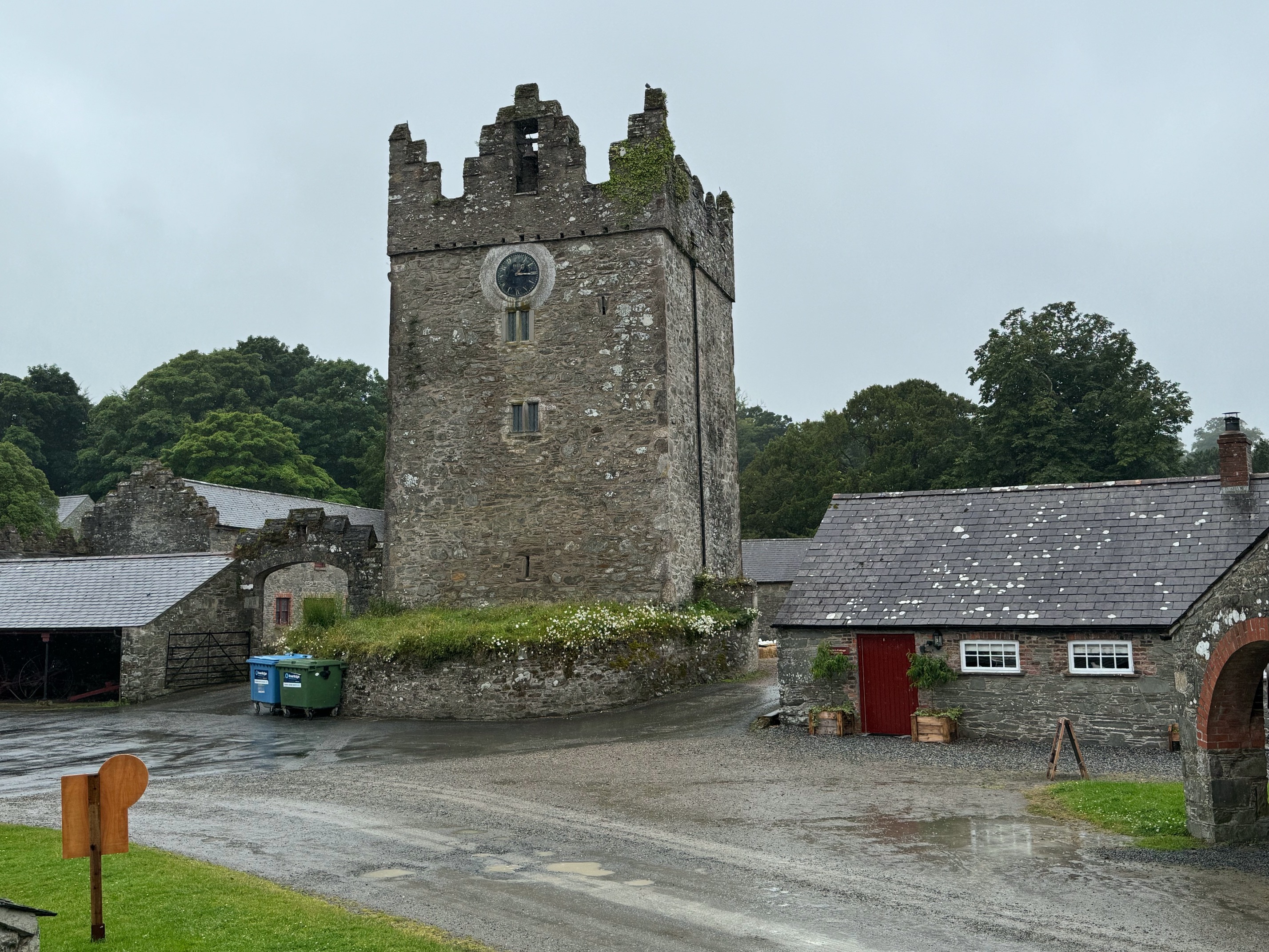 Castle Ward served as Winterfell for the first season of Game of Thrones. Several other scenes were filmed around these expansive beautiful grounds.