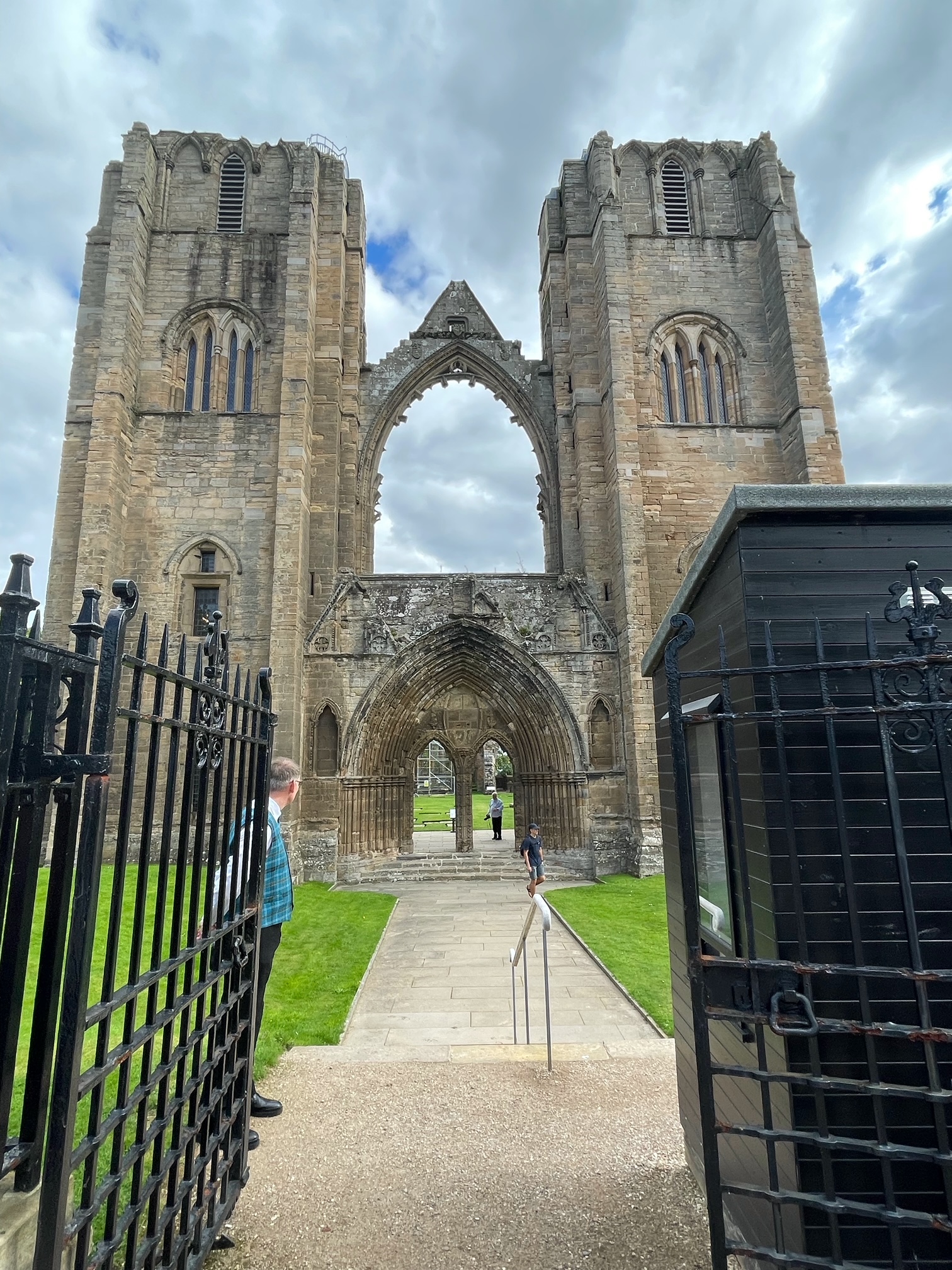 Elgin Cathedral Entry