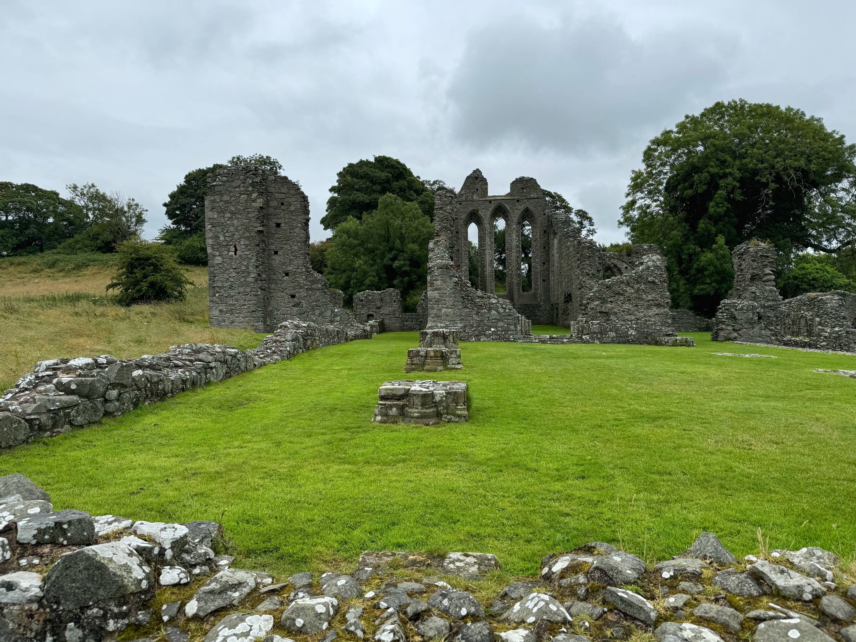 Inch Abbey Ruins