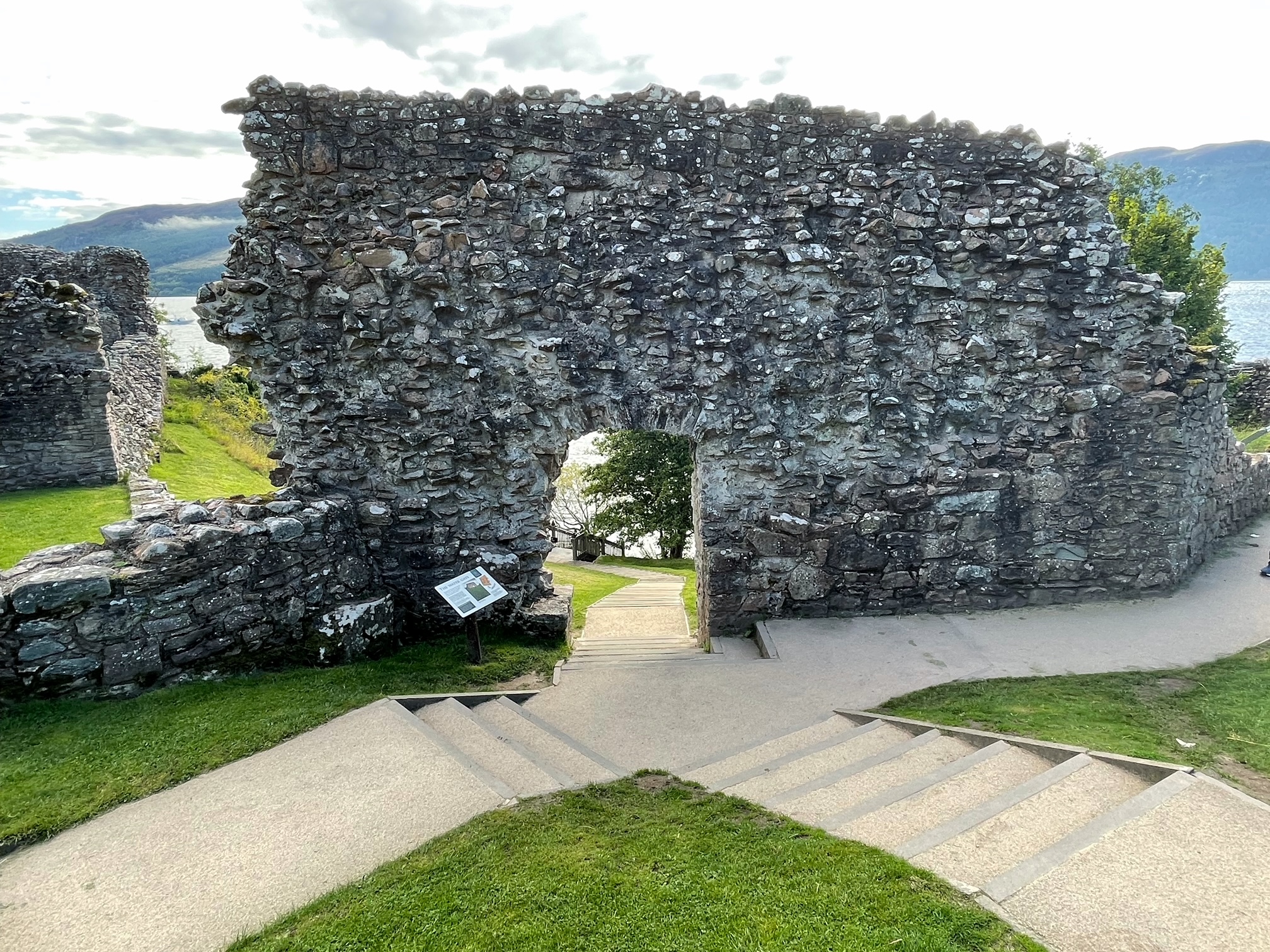 Urquhart Castle Stairs